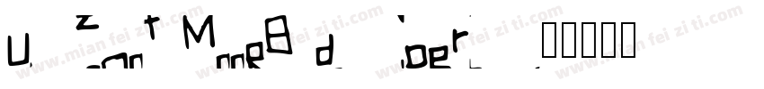 UPFont MoonGB Super字体转换